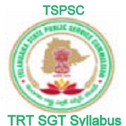 TSPSC TRT SGT Syllabus 2022