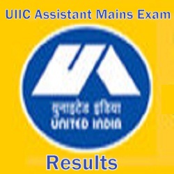 UIIC Assistant Mains Result