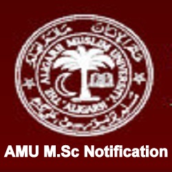 AMU M.Sc Application Form 2023
