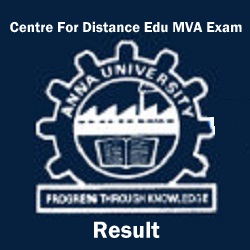 Anna University CDE MCA Result 2024