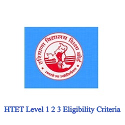 HTET Level 1 2 3 Eligibility Criteria