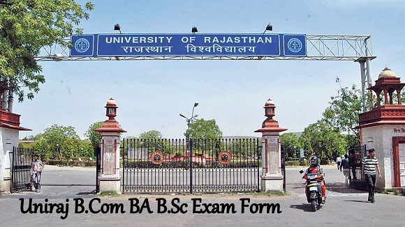 Uniraj B.Com BA B.Sc Exam Form 2025