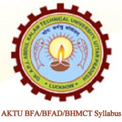 AKTU BFA/BFAD/BHMCT Syllabus 