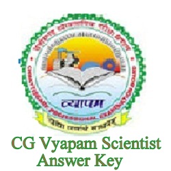 CG Vyapam Scientist Answer Key