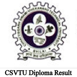 CSVTU Diploma Result 2019