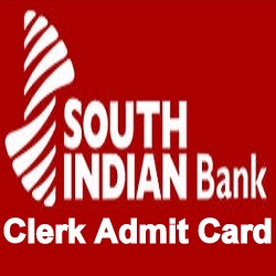 Clerk Admit Card