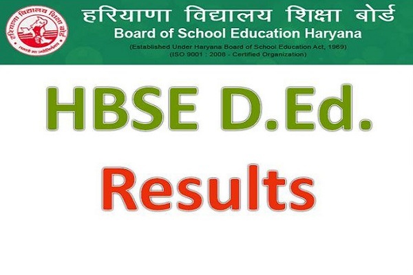 HBSE D.Ed Result