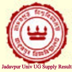 Jadavpur Univ UG Supply Result