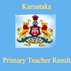 Karnataka Primary Teacher Result