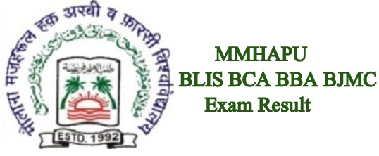 MMHAPU BLIS BCA BBA BJMC Part 1 2 3 Results 2024