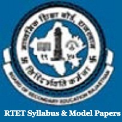 RTET Syllabus & Model Papers