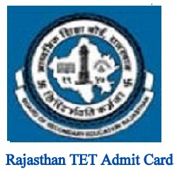 Rajasthan TET Admit Card
