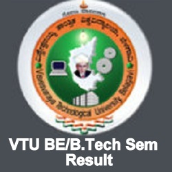 VTU BE 1st Sem Result 2024