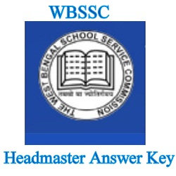 WBSSC Headmaster Answer Key