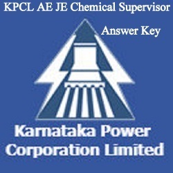 KPCL AE JE Answer Key