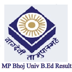 MP Bhoj Univ B.Ed Result 2022