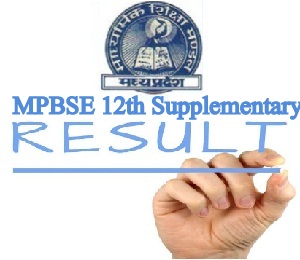 MPBSE 12th Supplementary Result 2024