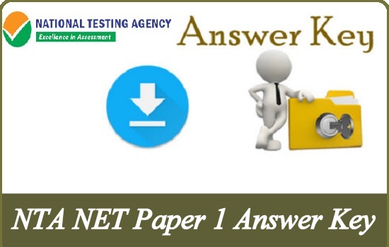 NTA NET Paper 1 Answer Key