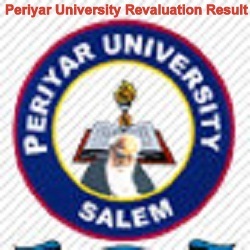 Periyar University Revaluation Result 2024