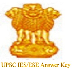 UPSC IES/ESE Prelims Answer Key