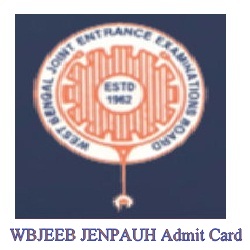 WBJEEB JENPAUH Admit Card
