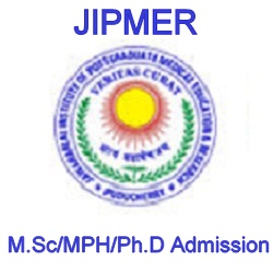 JIPMER M.Sc MPH Ph.D. Hall Ticket 2019