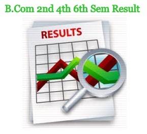 B.Com 2nd 4th 6th Sem Result 2020~University Even Sem Marksheet