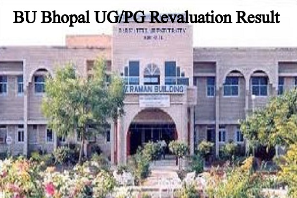 BU Bhopal Revaluation Result 2019