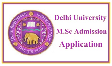 DU M.Sc Admission Application