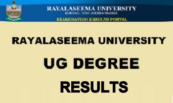 Rayalaseema University Degree Result