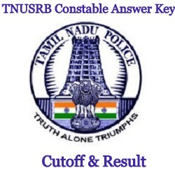 TNUSRB Constable Answer Key
