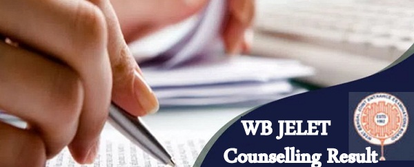 WB JELET Counselling Result 2024