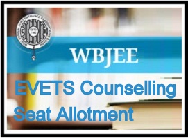 WBJEE EVETS Counselling Result 2022