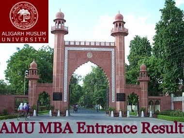 AMU MBA Entrance Result 2024