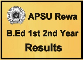 APSU Rewa B.Ed Result 2024