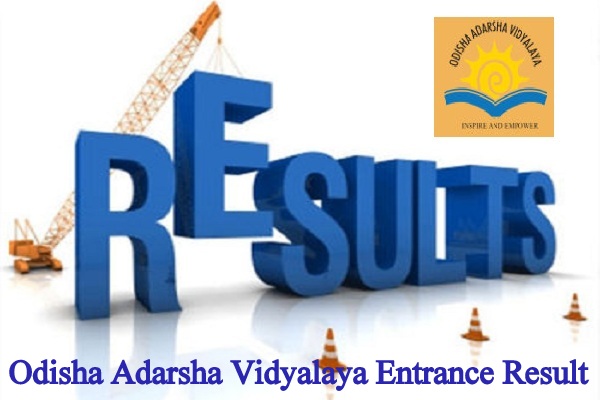 Odisha Adarsha Vidyalaya Entrance Result 2024