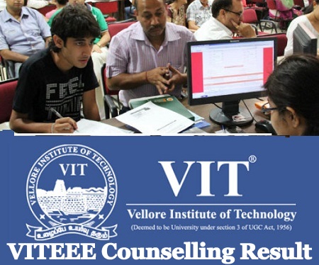 VITEEE Counselling Result 2023