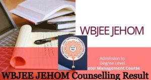 WBJEE JEHOM Counselling Result