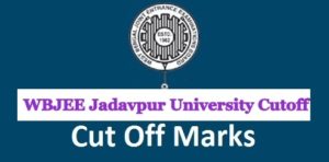 WBJEE Jadavpur University Cutoff 2019