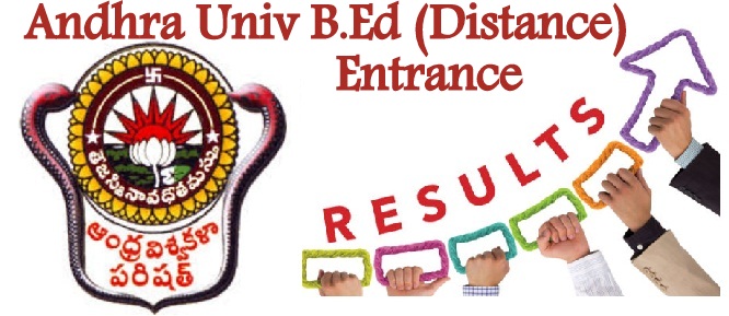 Andhra University B.Ed Entrance Result 2024