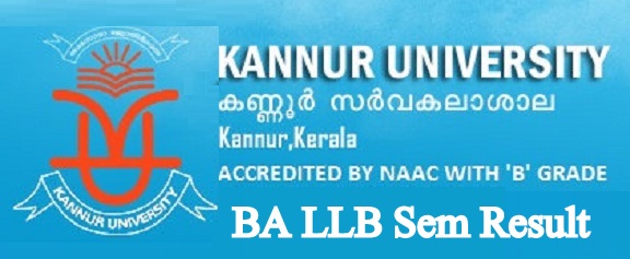 Kannur University BA LLB Result 2024