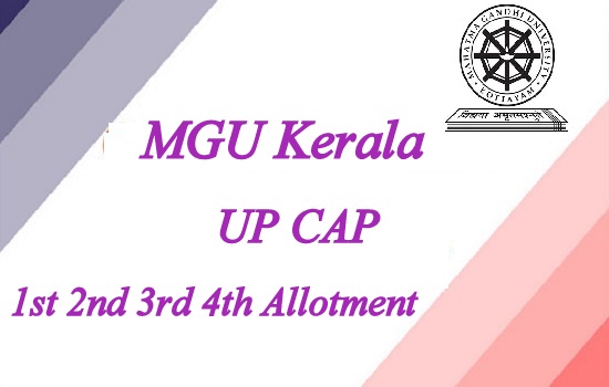 MGU UG CAP Allotment 2023
