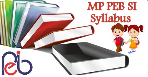 MP PEB SI Syllabus