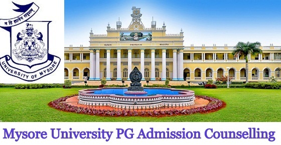 Mysore University PG Counselling 2024