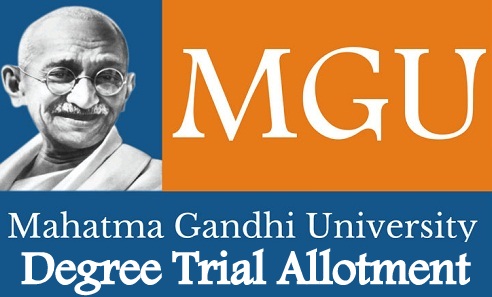 MGU Degree Trial Allotment 2023