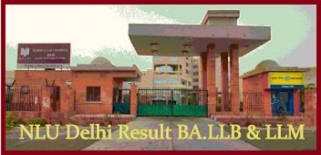 NLU Delhi Result 2024