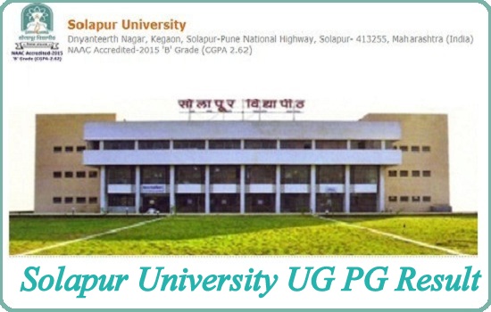 Solapur University Result 2018