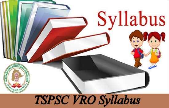 TSPSC VRO Syllabus 2022