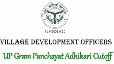 UPSSSC Gram Panchayat Adhikari Cut off 2023