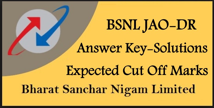 BSNL JAO Answer Key 2018